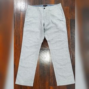 Banana republic linen cotton blend pants